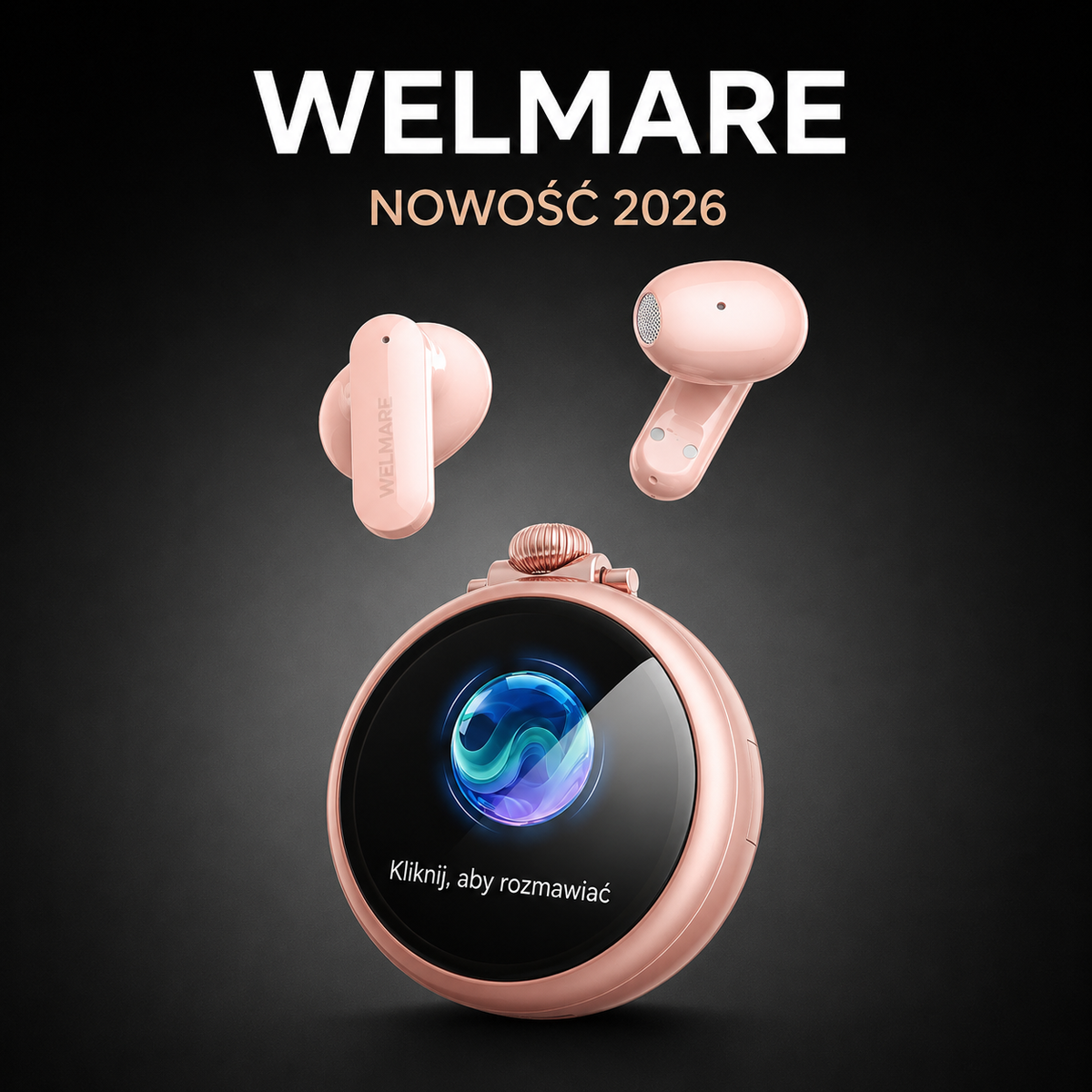 Welmare Flare™ – Słuchawki Tłumaczące AI nowej generacji, 130+ języków