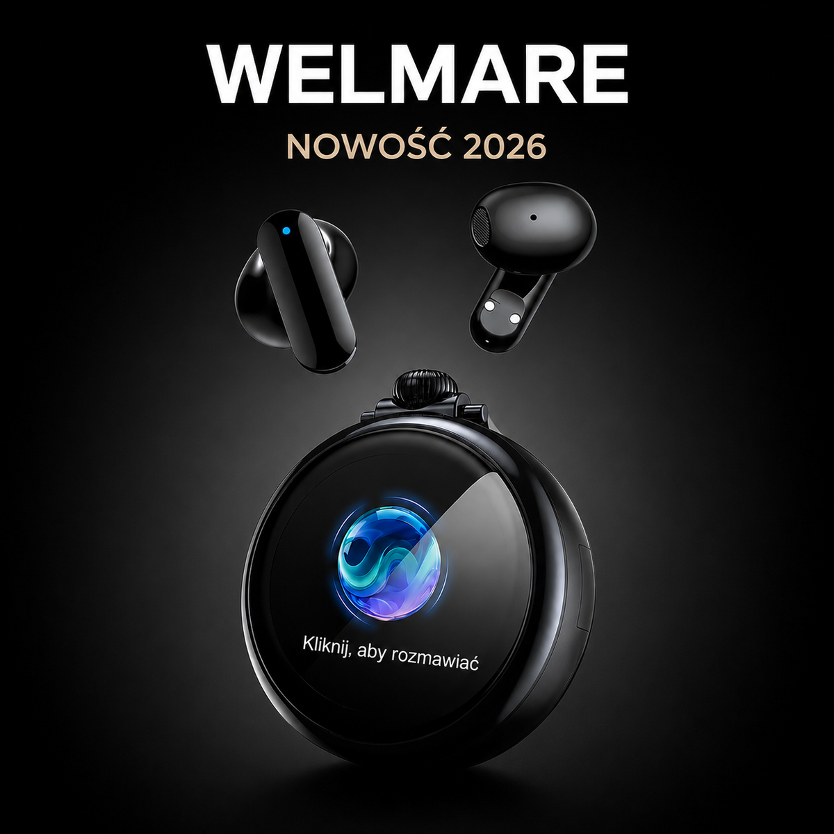 Welmare Flare™ – Słuchawki Tłumaczące AI nowej generacji, 130+ języków
