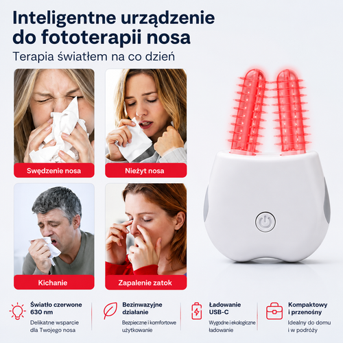 NasoLume™ – Inteligentne Wsparcie Komfortu Oddychania