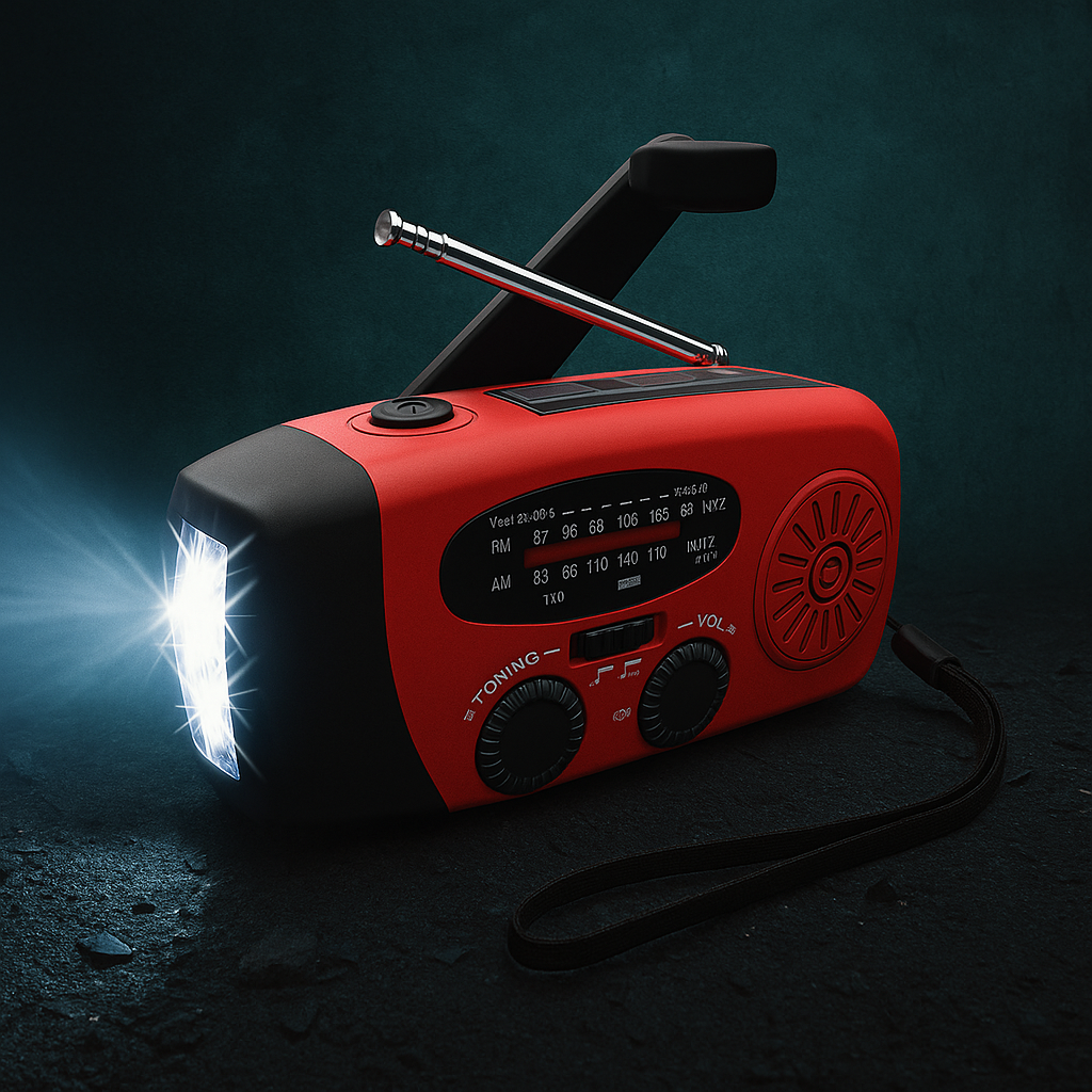 WelWild – Wielofunkcyjne Radio Survivalowe z Latarką i Powerbankiem