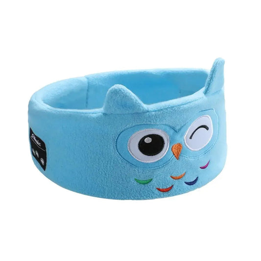 SleepBand ZX - Opaska Bluetooth dla Dzieci z Motywem Zwierząt | Bezprzewodowe Słuchawki V5.0 do Snu, Podróży i Relaksu