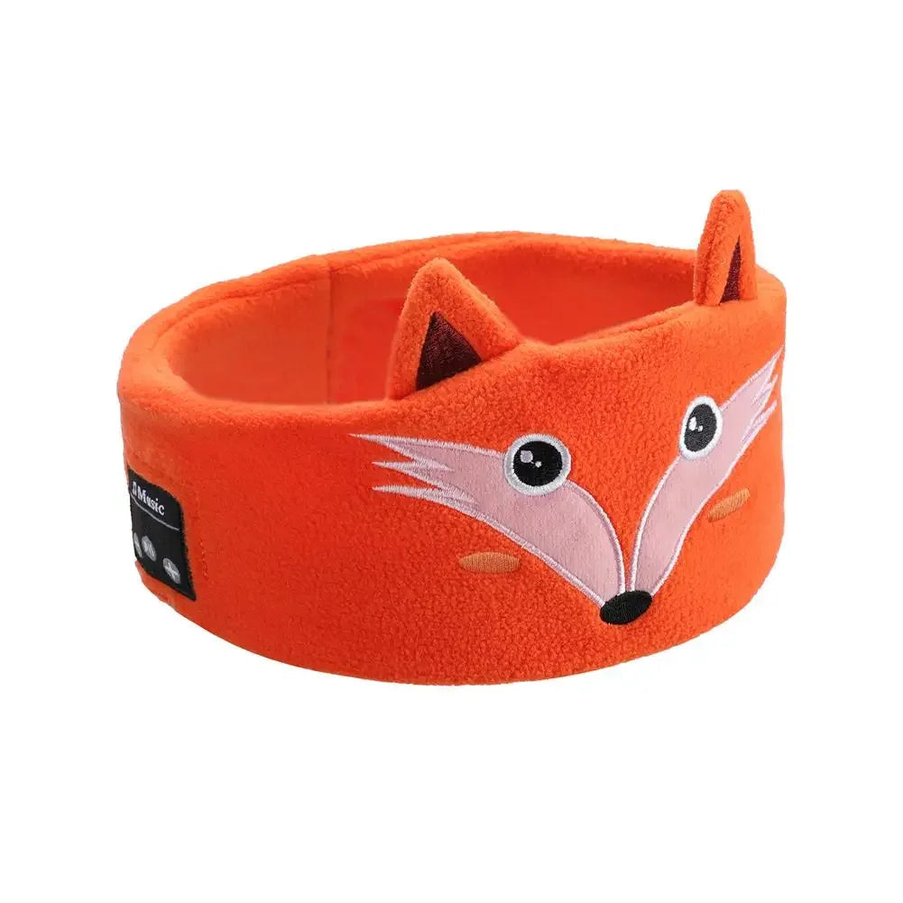 SleepBand ZX - Opaska Bluetooth dla Dzieci z Motywem Zwierząt | Bezprzewodowe Słuchawki V5.0 do Snu, Podróży i Relaksu